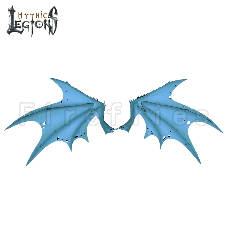 

1/12 6inches Four Horsemen Studio Mythic Legions Action Figure Arethyr Wave Blue Demon Wings Movie Model For Gift Free Shipping