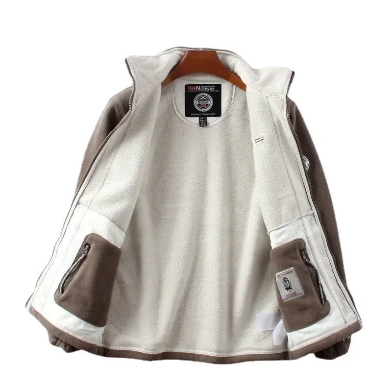 Мужские зимние куртки из овечьей шерсти мужские Свободные теплые пальто