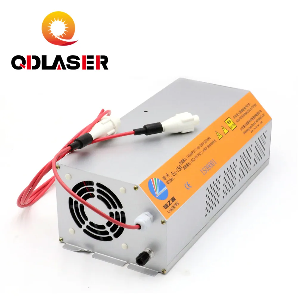 

QDLASER 150-180W CO2 лазерный источник питания для CO2 лазерной гравировки режущей машины HY-Es150 ES150 Es Series