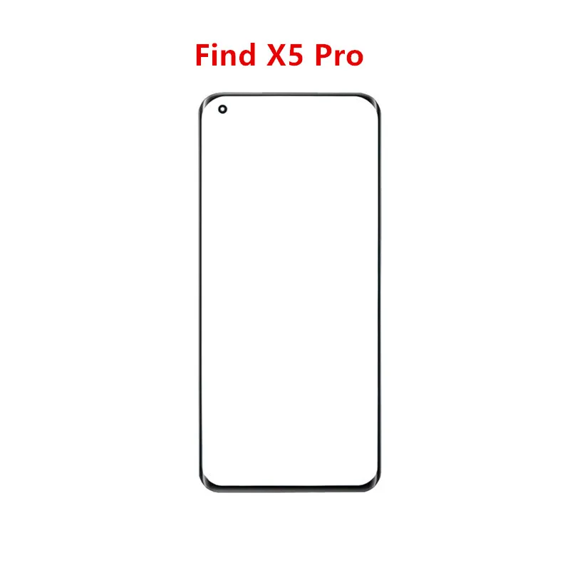 Внешний экран для OPPO Find X X2 X3 X5 Pro передняя сенсорная панель ЖК-дисплей стеклянная