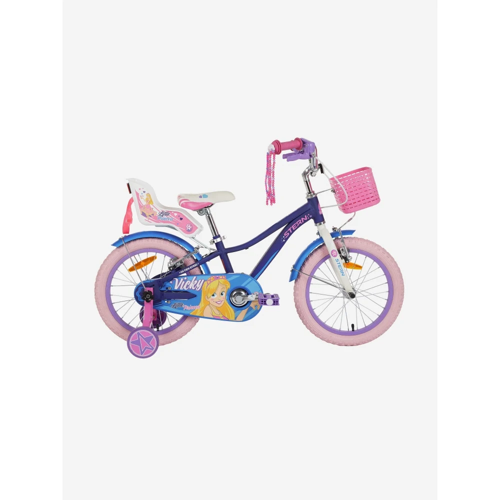 Bicycle Stern Vicky 16" for girls purple sports and entertainment riding means of transportation bicycles cycling sportmaster |