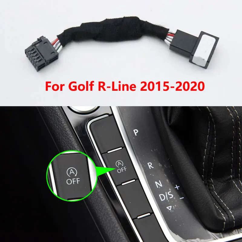 

For Golf R-Line 2015 2016 2017 2018 2019 2020 Car Automatic Stop Start Off Closer Device Control Sensor Plug Cable