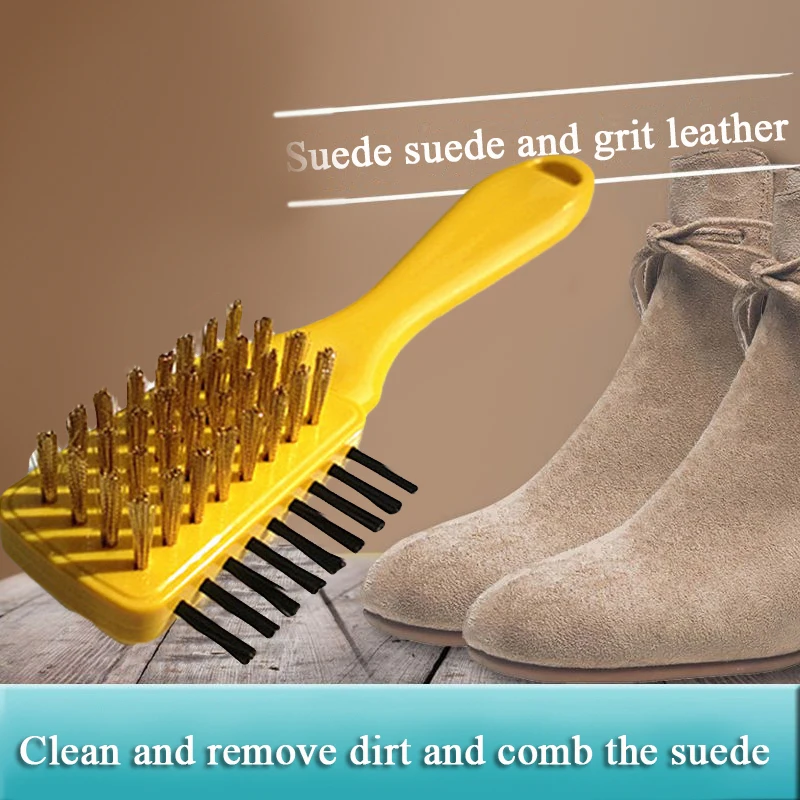 

Cleaning Shoe Brush Plastic S Shape 3 Side Shoe Cleaner for Suede Snow Boot Shoes Household Cleaning Tools Accessories