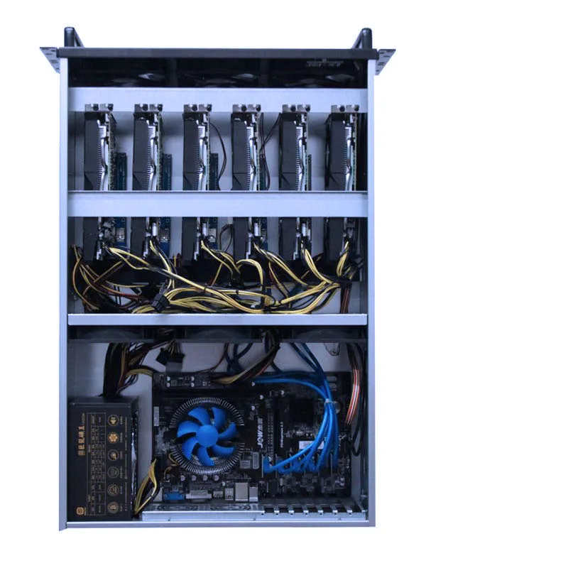 

6 Card 8 Card Chassis 4u Industrial Control Chassis Multi-graphics Card Chassis 6 Card 8 Card Chassis Custom Chassis Solution