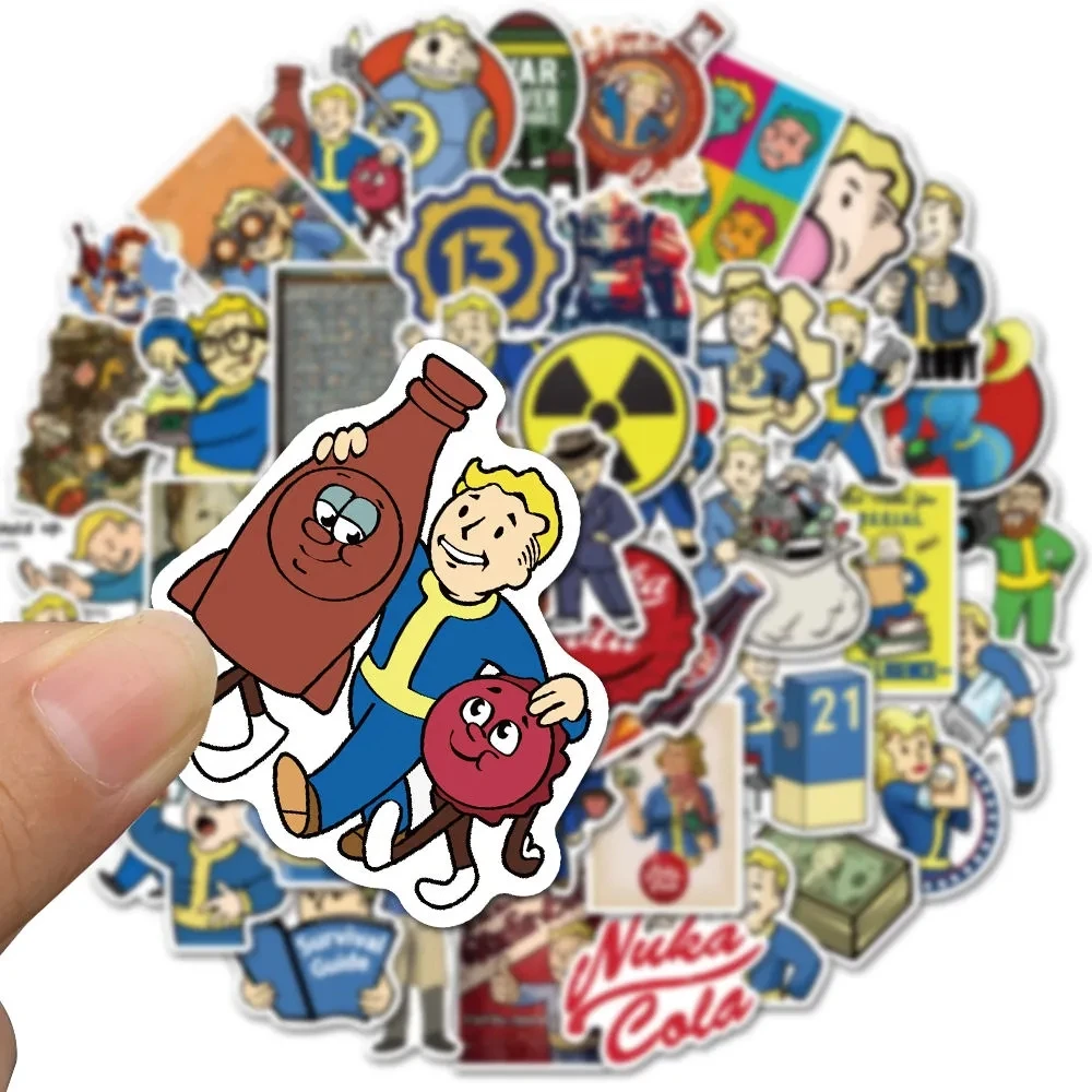 10/30/50 шт Fallout игры граффити наклейки для ноутбука багаж холодильник скейтборд