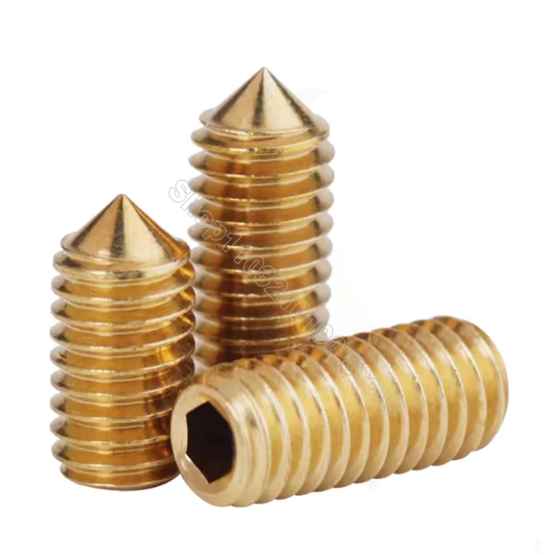 5-100 шт. шестигранные Шестигранные Винты M3 M4 M5 M6 DIN914 длина 3-20 мм