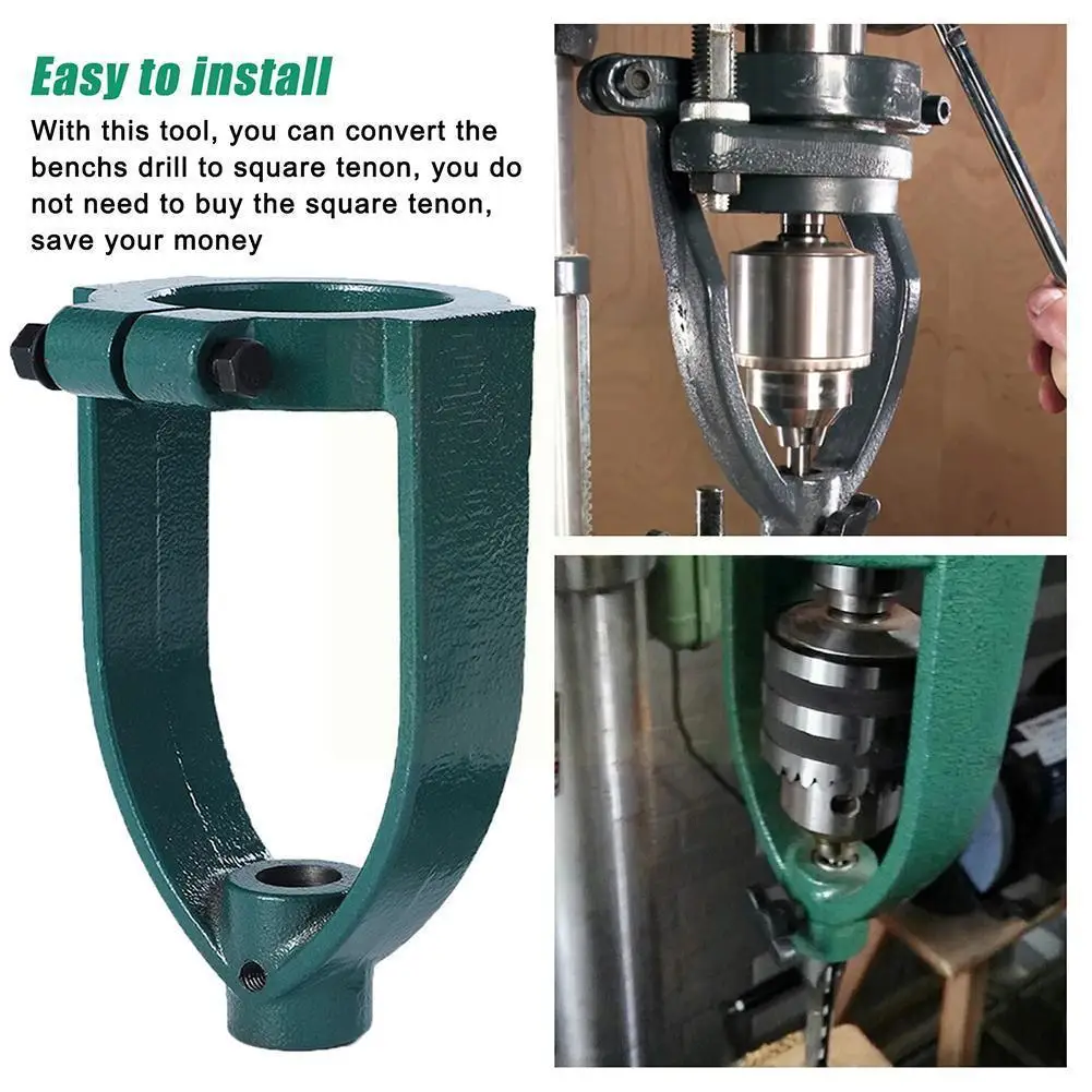 

Woodworking Square Hole Reducing Sleeve Benches Drill Eyelet Conversion Utility Tool Machine Chuck Tenon Converter Accessor L5a3