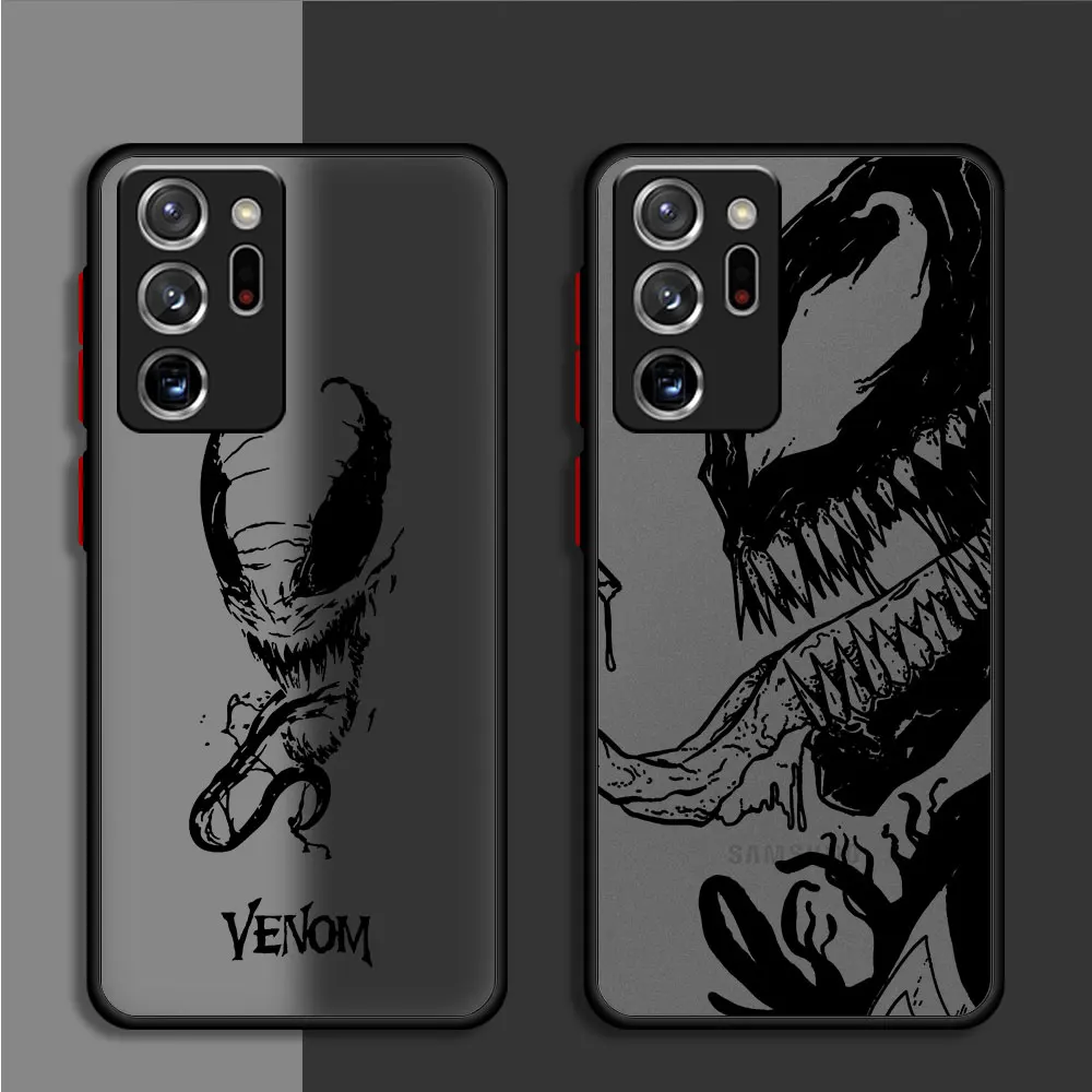 Матовый чехол для Samsung Galaxy Note 20 Ultra 10 Plus 9 8 S10 S9 S8