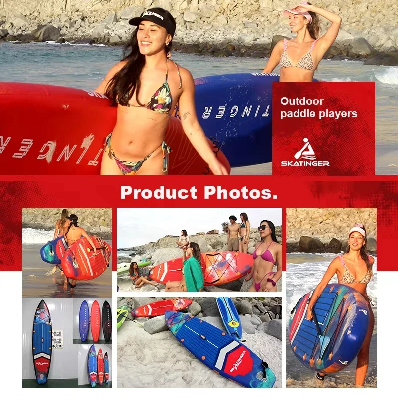 2024 Высококачественная надувная доска для сапсерфинга панель водных видов спорта