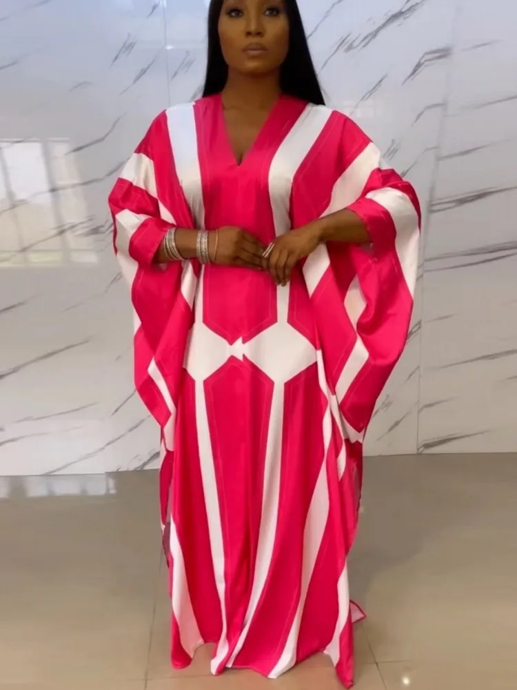 

African Dresses For Women Traditional Dashiki Boubou Robe Africaine Femme Long Maxi Dress Africa Clothes Muslim Fashion Abaya