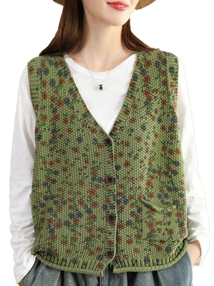 Короткий кардиган для мам среднего возраста жилет Ранняя осень трикотажный топ