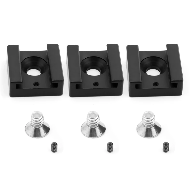 

Адаптер для крепления холодного башмака с резьбой 1/4 "-20", 3 комплекта