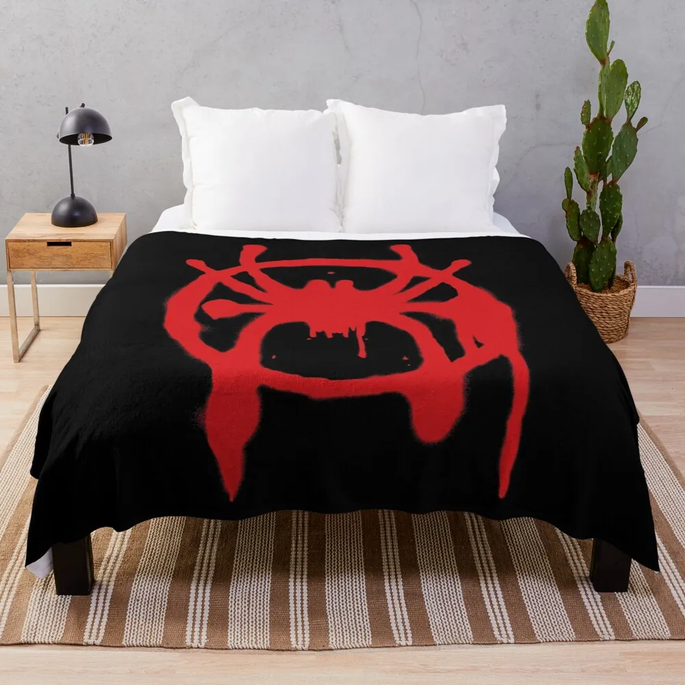 

Into the Spider-Verse Throw Blanket Decorative sofa blankets