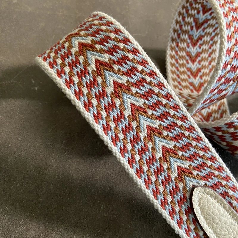 Kelly Bag Shoulder Strap Strap Diagonal Shoulder Bag Bag Strap Color Popular Comfortable Wide Canvas Strap Rainbow Wide