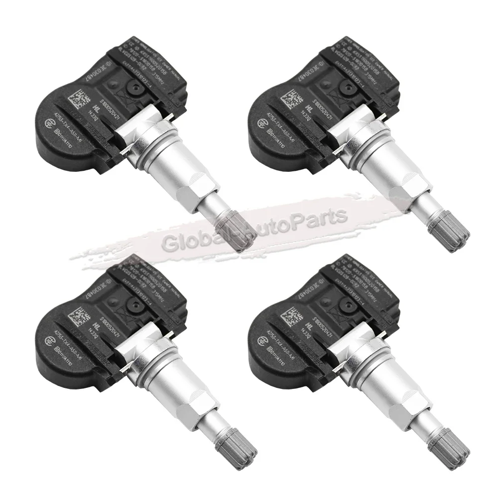 Датчик давления воздуха в шинах 4 шт. датчик 42753-TX4-A511-M1 315 МГц для ACURA RDX RLX TLX