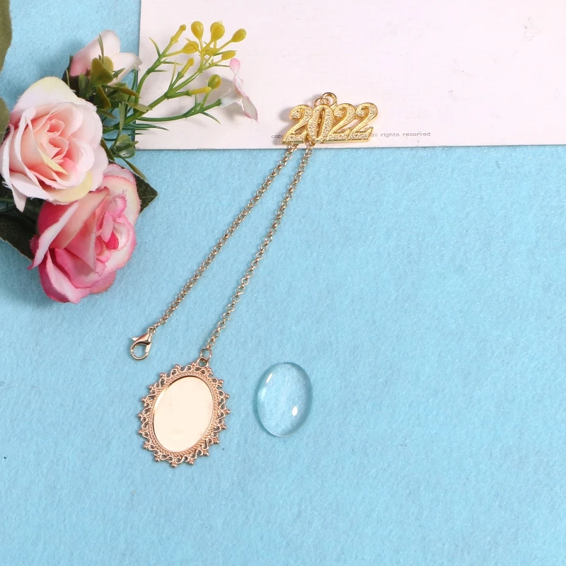 

E15E, винтажные овальные градиентные украшения для церемонии 2022 года