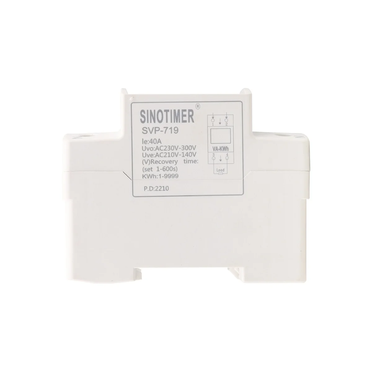 

SINOTIMER 40A Adjust Voltage Relay over Under Voltage Protector over Current Limit Wattmeter KWH Energy Meter Power Comsumption