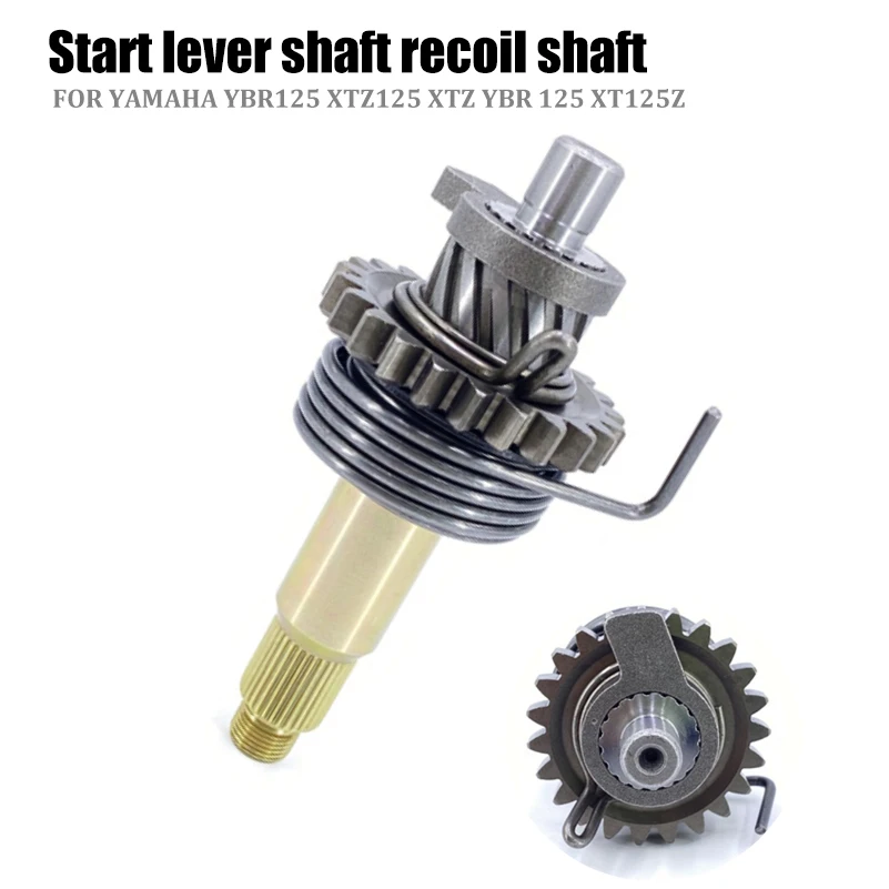 

Motorcycle Kick Start Shaft Axle Assy for YAMAHA YBR125 XTZ125 XTZ YBR 125 XT125Z Engine Kick Starter Shaft Assembly