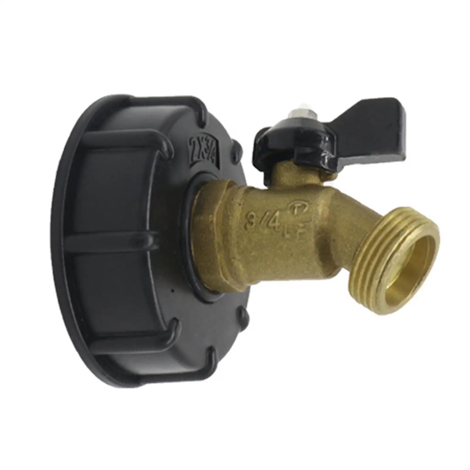 

Gallon IBC Tote Tank Adapter Fitting Parts Connector Tool for Garden Hose