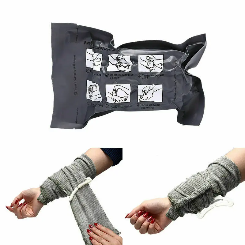 

4inch Israel Bandage Outdoor First Aid Traumatic Hemostatic Bandage Tactical Emergency Training Camping Traveling Supplies