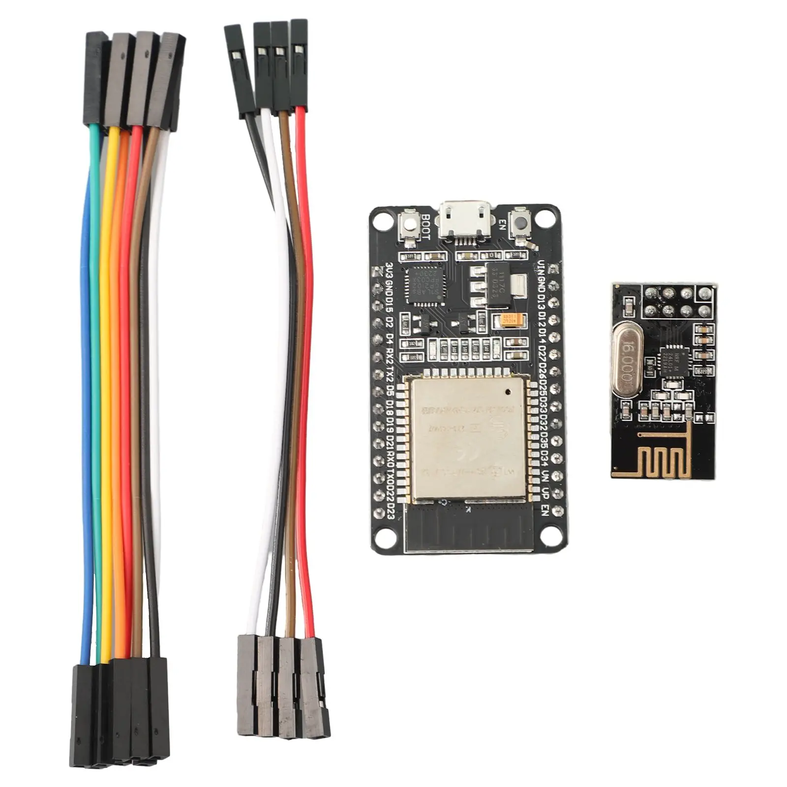 Фото Открытый DTU для Hoymiles DIY Kit ESP32 + NRF24L01 + кабель для HM1200 HM1500 TSun 350 TSun 400 со сверхнизким энергопотреблением №4