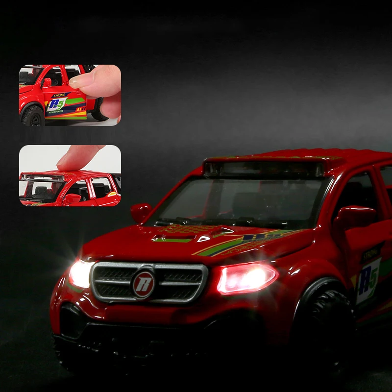 Модель грузовика 1:32 Bez6X6 преобразующий внедорожник коллекционные предметы