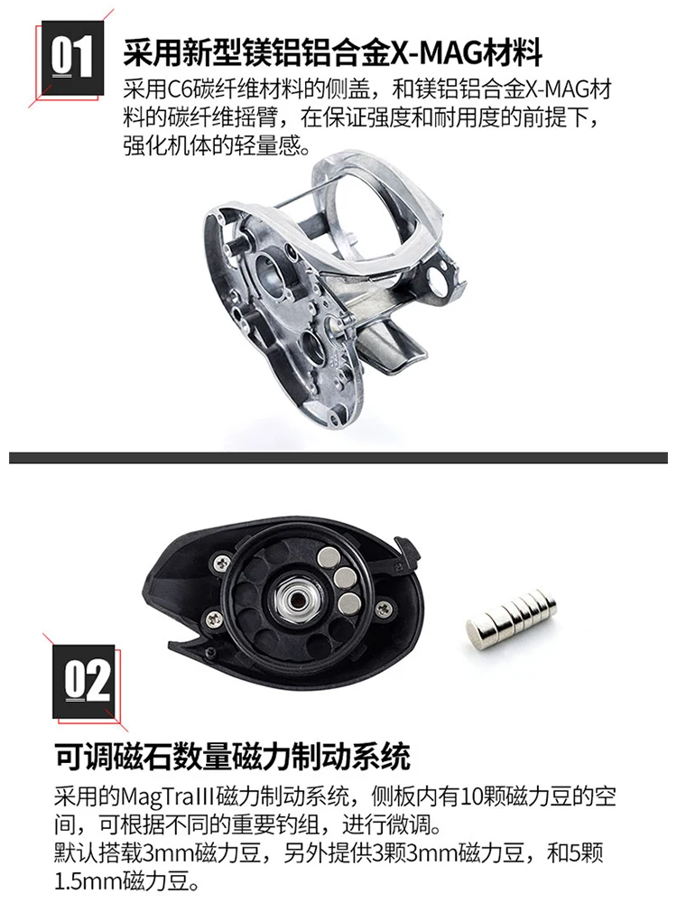 Новейшая Рыболовная катушка Abu Garcia REVO LTX BF8 для ловли окуня 8 0: 1 9 + 1BB 129 г заброс