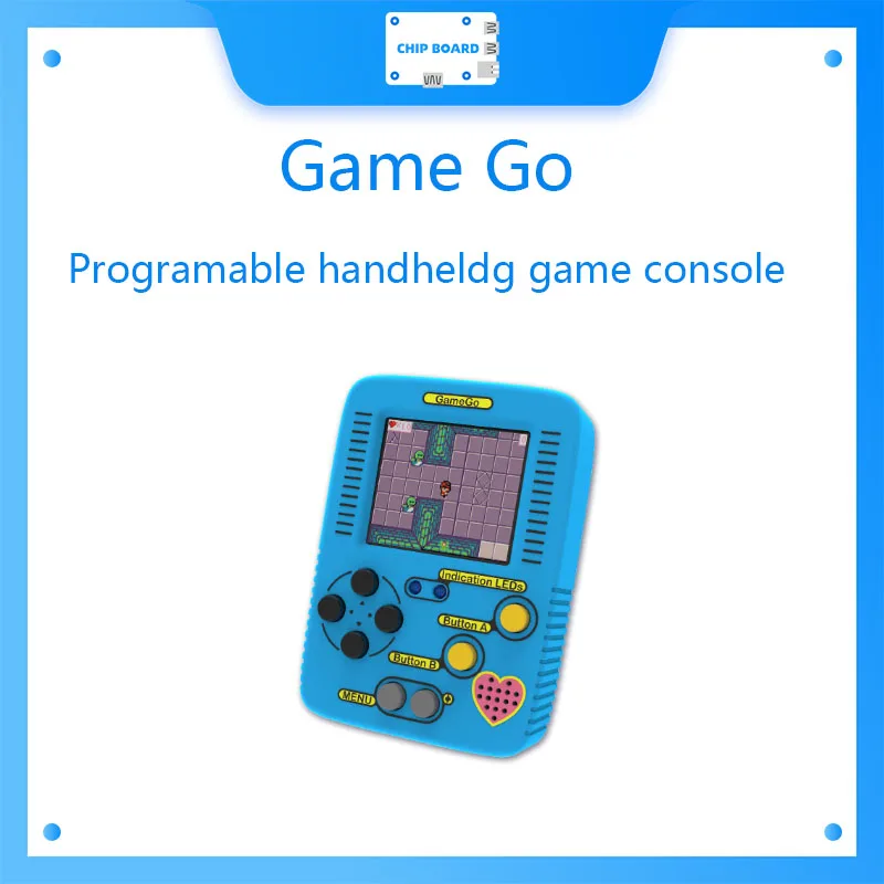 

Firewood Gamego Game Console Graphical Programming Children's Primary and Secondary School Programming Toys Teaching Aids
