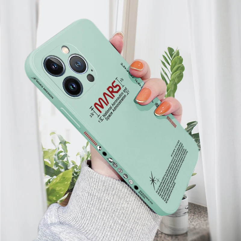 

For iphone 6 s Cover Liquid Silicone Square Stylish Cases for iphone 13 14 12 11 Max X Xs Xr 7 8 Plus 5 5s SE Case Funda Para