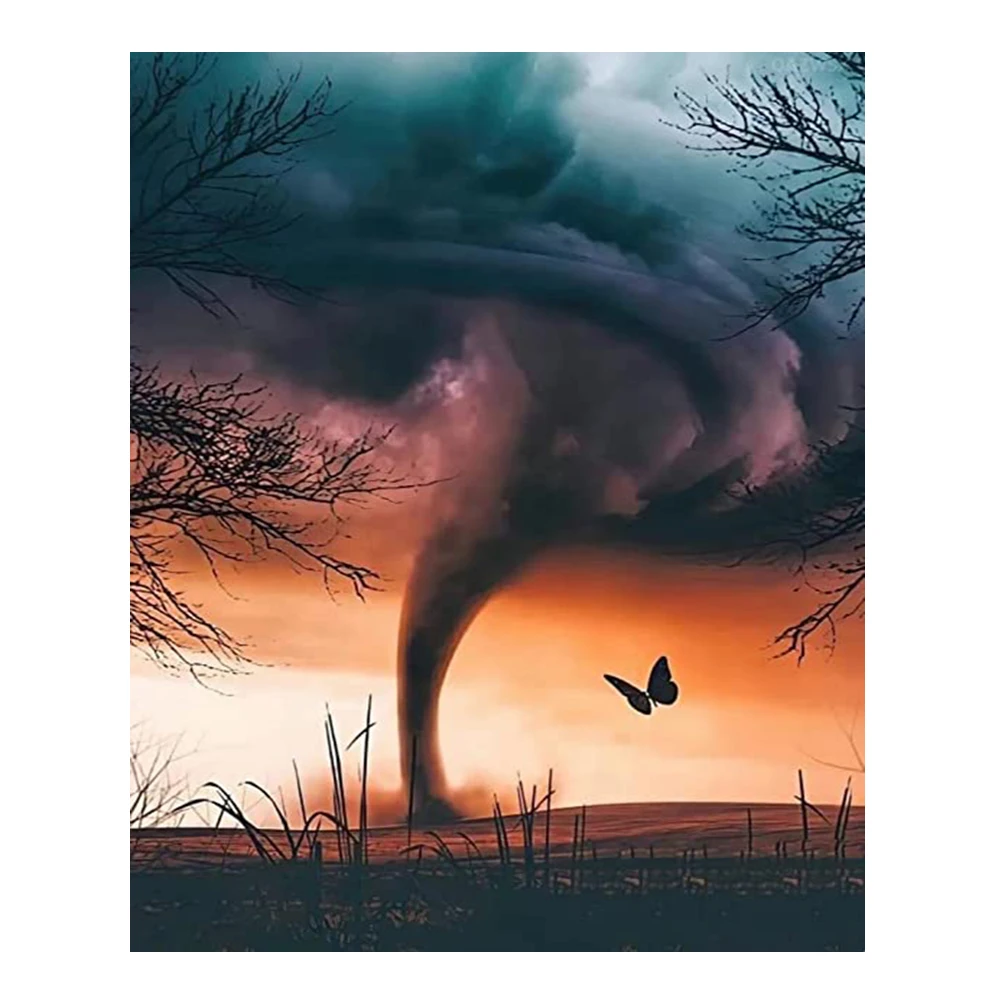 

Алмазная 5D картина «Торнадо» LZAIQIZG, Набор для вышивки крестиком, картина для украшения дома