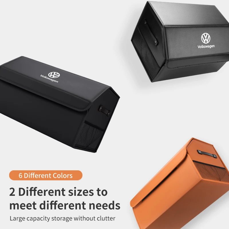 Органайзер для багажника автомобиля коробка хранения сумка Volkswagen VW Passat Golf Tiguan Polo