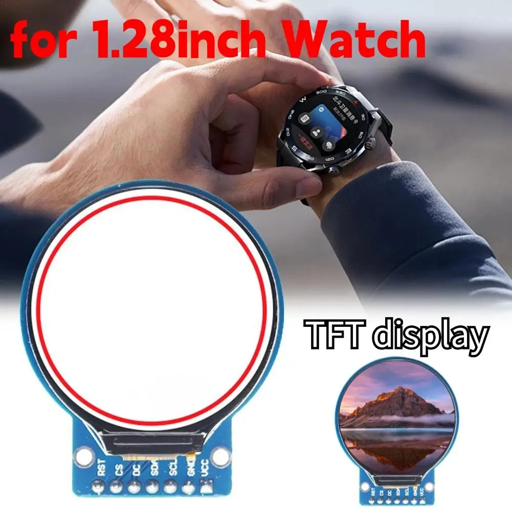 TFT-дисплей для 2 5-дюймового круглого цветного ЖК-дисплея HD IPS240 * 1 28 GC9A01