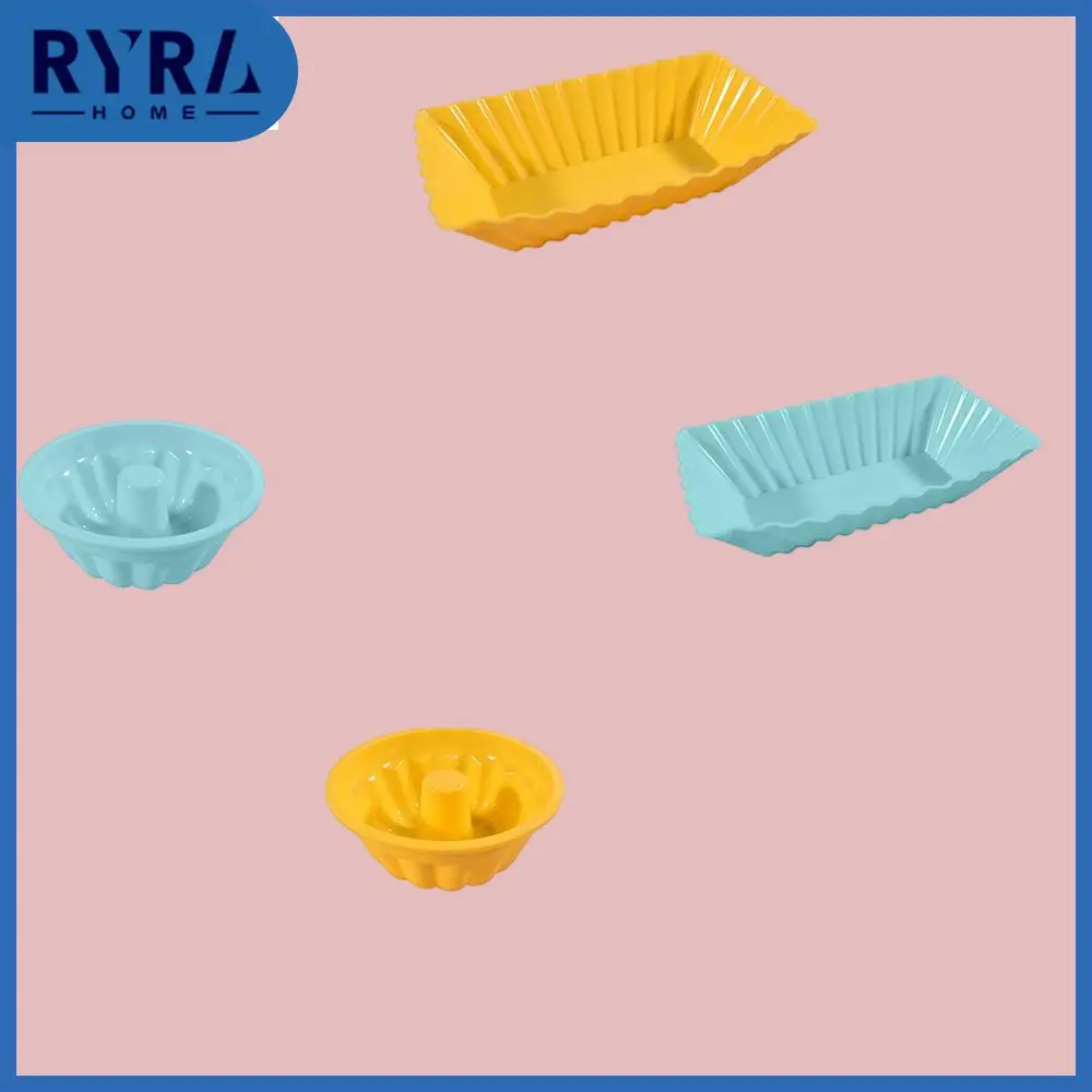 

Moderate Size Silicone Mold Easy To Clean Baking Supplies Reusable Marfen Cup Baking Tools Easy To Handle Egg Tart Silicone Mold