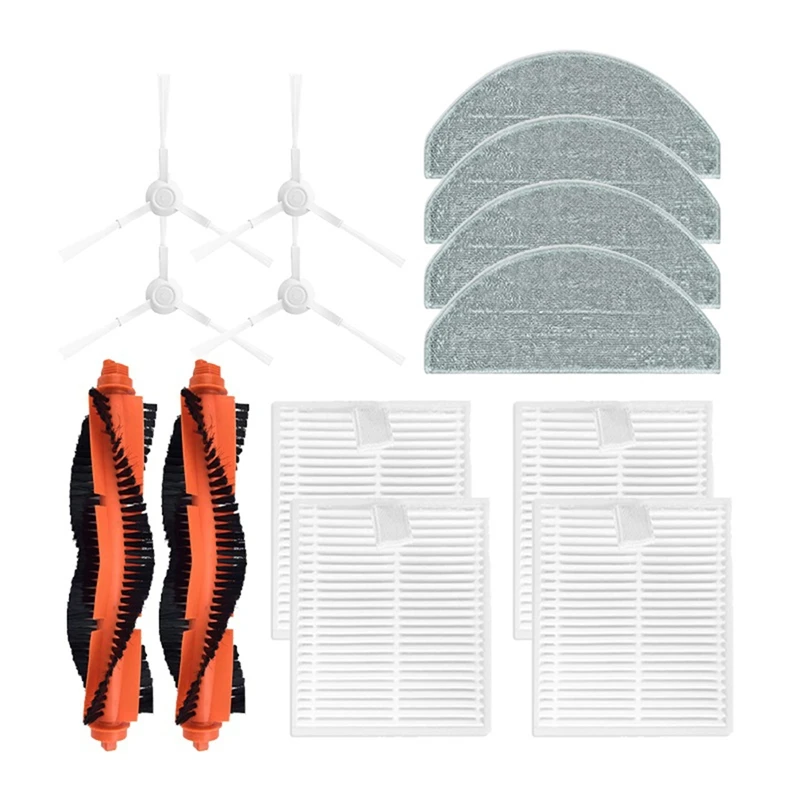 Запчасти для робота-пылесоса Xiaomi E10 E12 E10C C103 Mijia 3C Plus / Pro основная боковая щетка