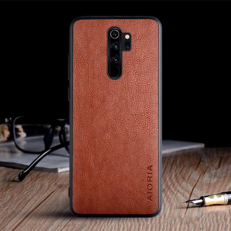 Case for Xiaomi Redmi Note 8 Pro 8T 2021 coque luxury Vintage Leather skin capa cover funda for xiaomi redmi note 8 pro case