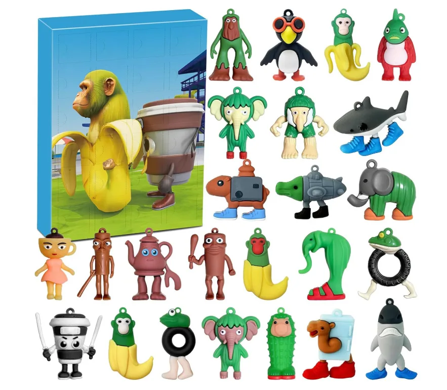 

Рождественский 3D адвент-календарь Tung Tung Sahur Tralalero Tralala