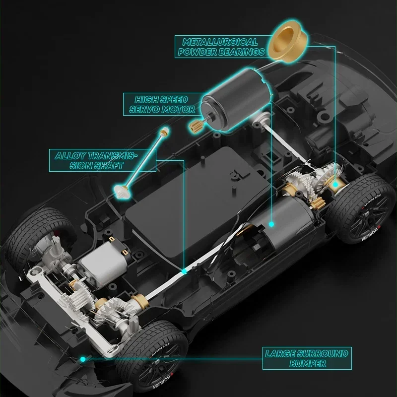 Новинка 2 4G радиоуправляемые автомобили 4WD радиоуправляемая дрифтерная машина