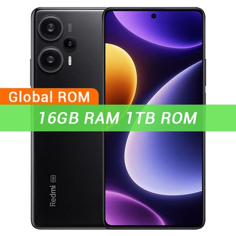 Смартфон XIAOMI Redmi Note 12 Turbo, 8/256ГБ, 12/256ГБ, 12/512ГБ, 16/1ТБ, global