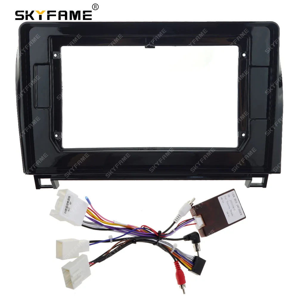 SKYFAME автомобильный адаптер рамы Canbus коробка декодер для Toyota Sequoia Smooth Tundra Android