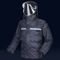 motorcycle waterproof raincoat jacket set outdoor travel men raincoat waterproof vinyl poncho impermeable motorcycle raincoat