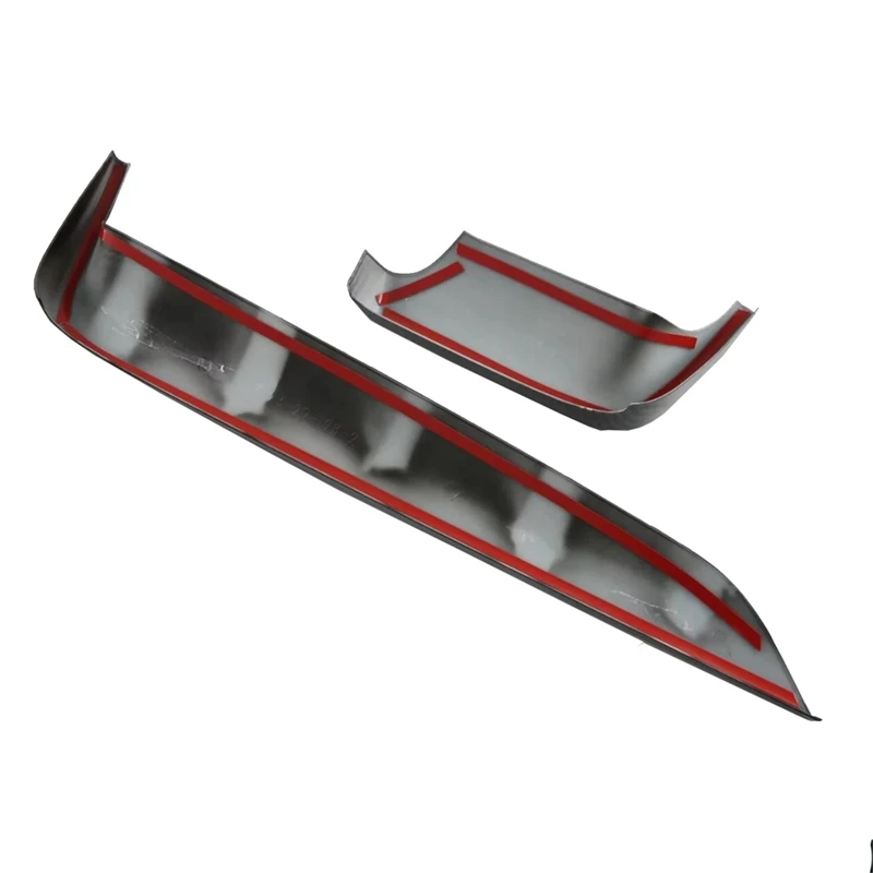 For Isuzu D-MAX 2023 2024 LHD ABS Carbon Fiber Center Console Dashboard Strip Cover Trim Car Interior Accessories