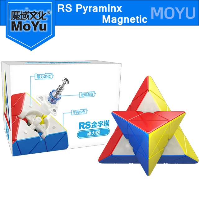 

[Funcube]MoYu RS 3x3x3 Maglev Pyramid Cube Professional Rubicks Magnetic Triangle Speed Puzzle 3x3 Rubix Pyraminx Magico Cubo