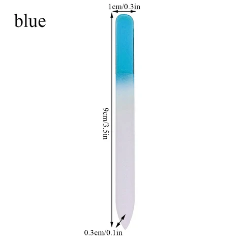 1 шт., стеклянные пилки для ногтей