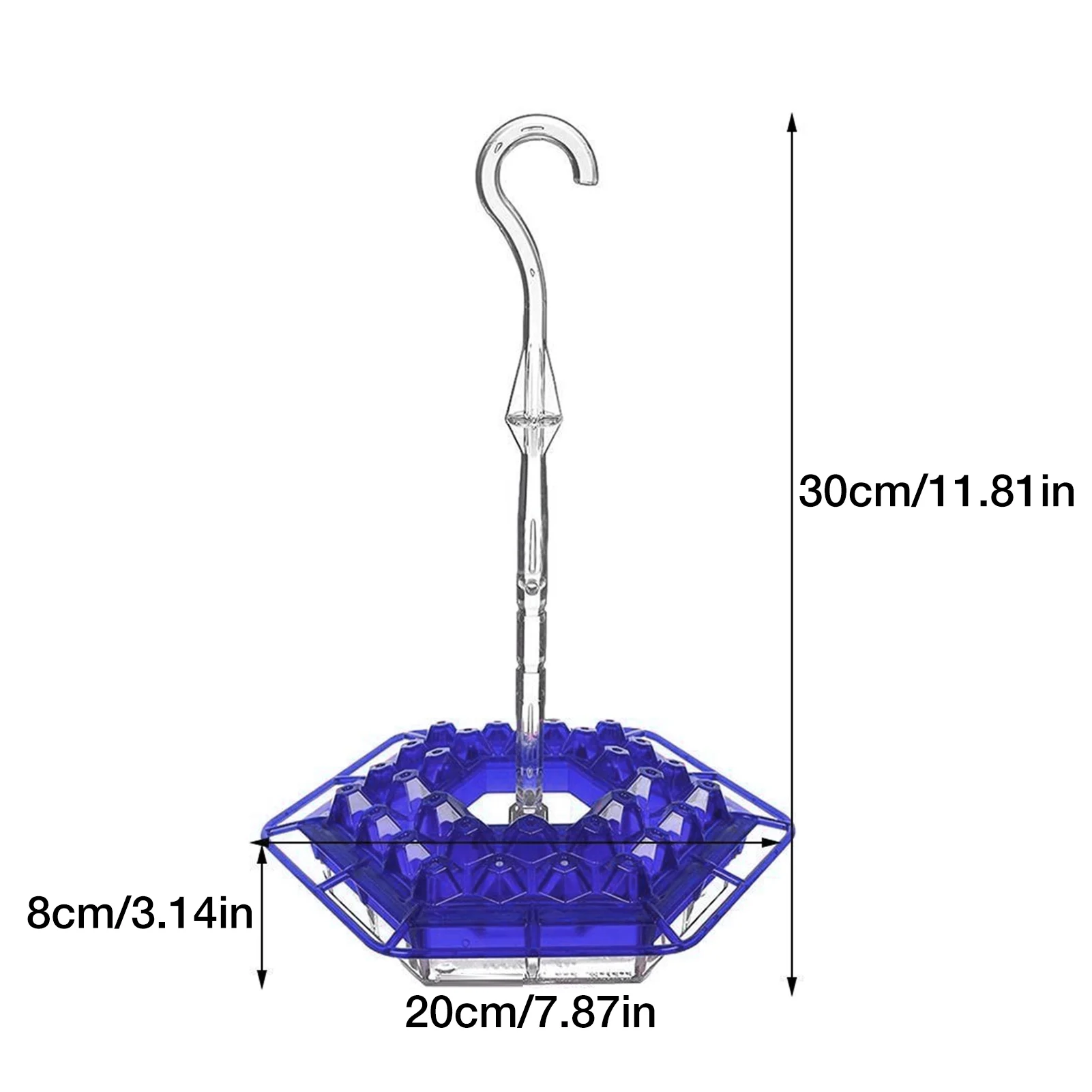 Пластиковая s-образная бутылочка для воды с крючком |