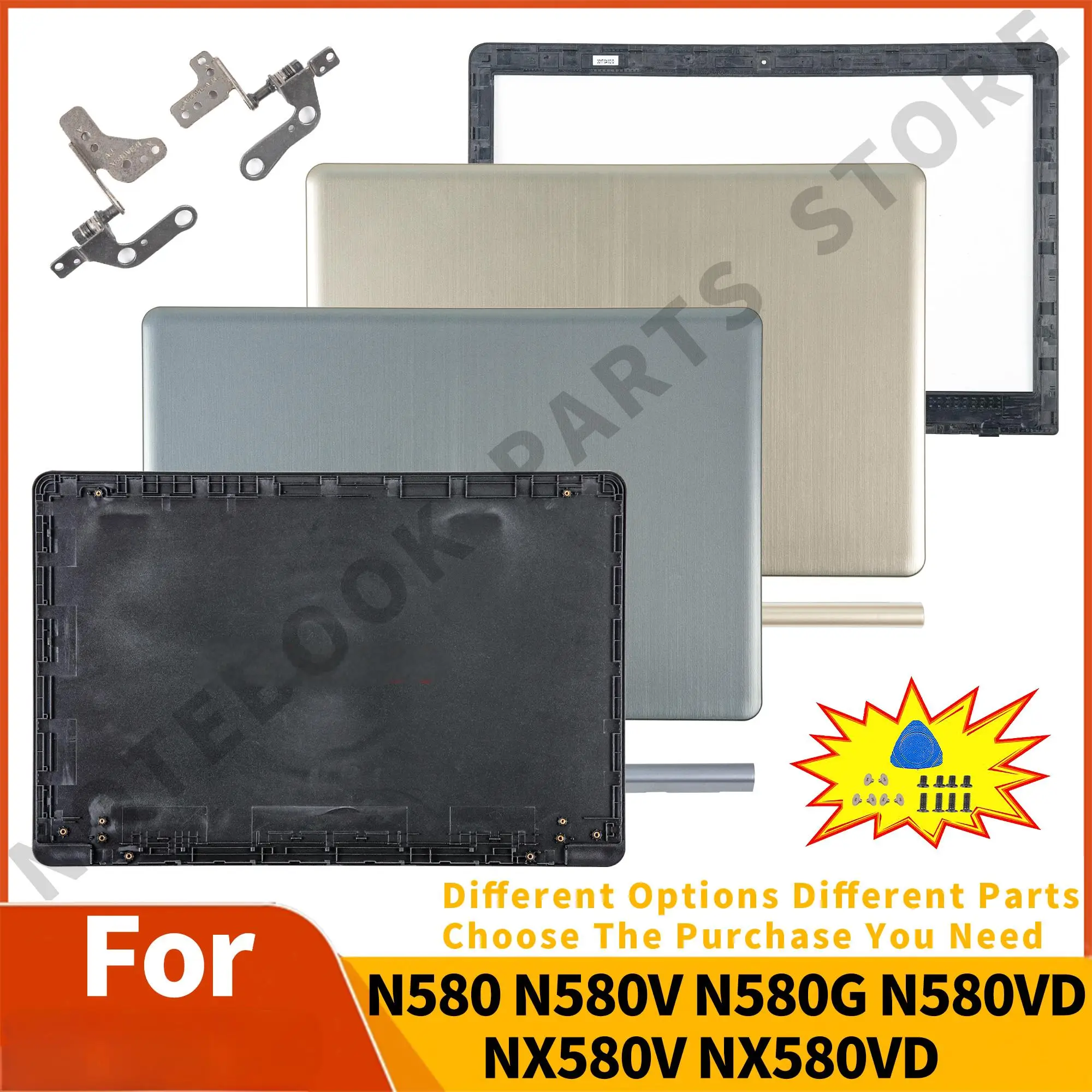 Пластиковая задняя крышка для N580 N580V N580G N580VD NX580V NX580VD