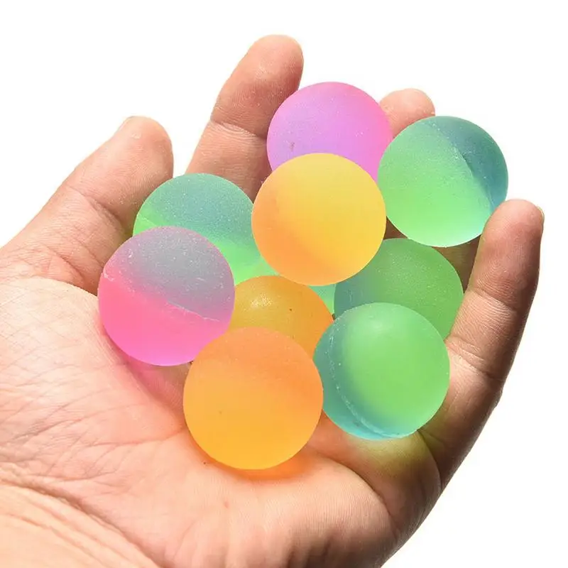 

Funny toy balls Bouncy Ball floating bouncing child elastic ball random toy rubber 1pc bouncy color of F5Q8