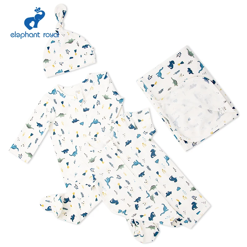 

Cute Dinosaur Printed Baby Cloth Sets New Arrival High Quality Newborn Baby Stuff Skin-friendly One-piece Babysuit