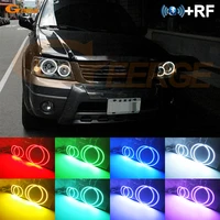 for ford escape 2005 2006 2007 bt app rf remote control multi color ultra bright rgb led angel eyes halo rings kit light