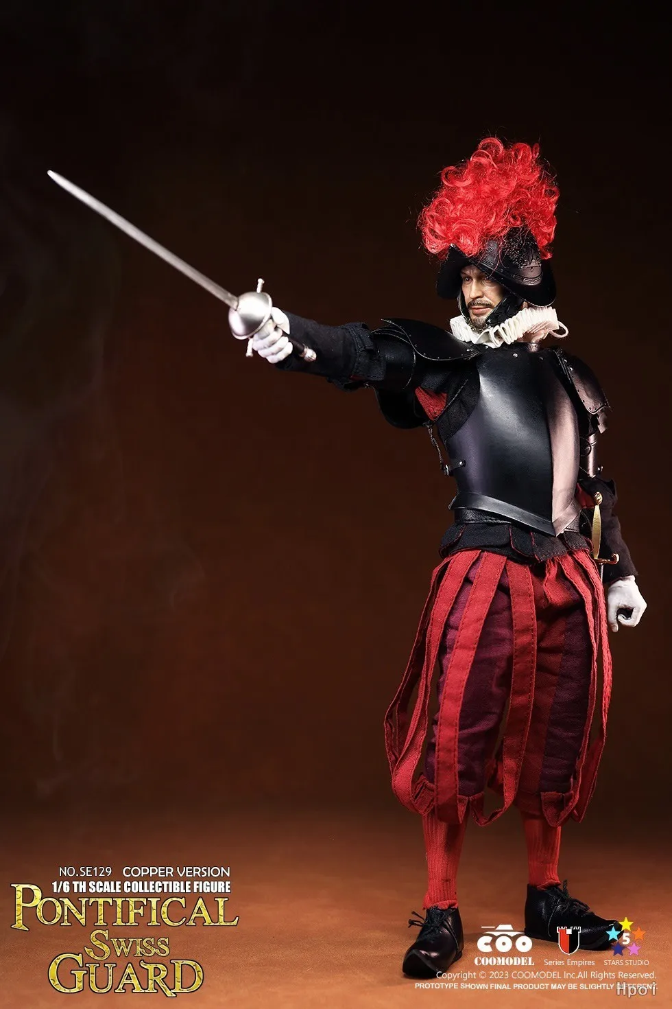 【MT】Оригинальная серия COOMODEL Empire SE127 SE129 PONTIFICAL SwISS GUARD, медная версия, 16, экшн-фигурка, игрушечная модель (art.: 3920d2bbd0505) - 3920d2bbd0505