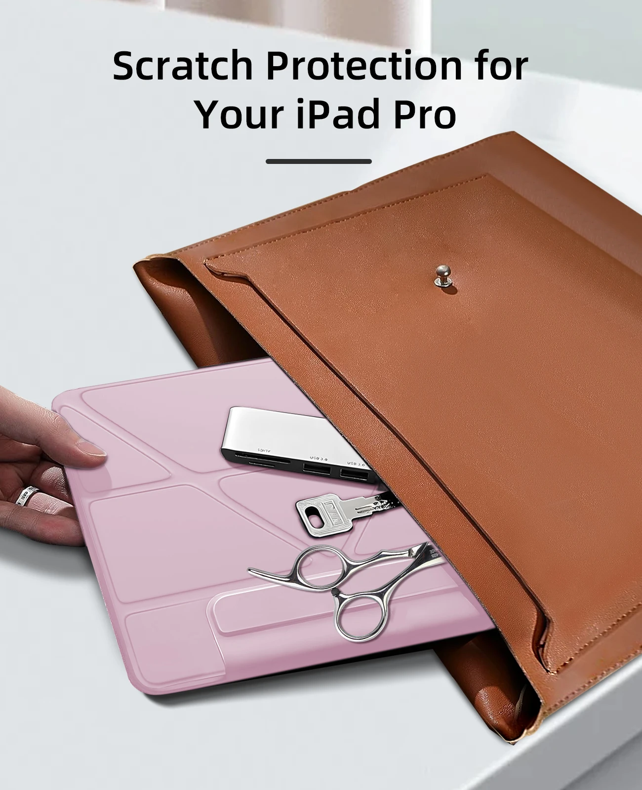 Фото Складной магнитный чехол Y для iPad A16 2025 Air 5 Air4 iPad Air11 13 M3 M2 2024 Pro11 13 12.9 10th 9th 8th 6. 5th 10.9 10.2 9.7 ﻿ №4